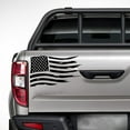 Herunwer American Flag Vinyl Decal for Trucks, Tailgate, Cars, Windows