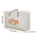 Herunwer Clothing Storage Bags for Clothes,Down Comforter Storage Bags