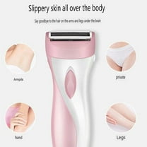 Herunwer Electric Epilator Razor Shaver Trimmer - Compact Facial Hair Removal Epilator, Portable Bikini Trimmer, Mini Electric Beauty Epilator, Epilator Hair Removal