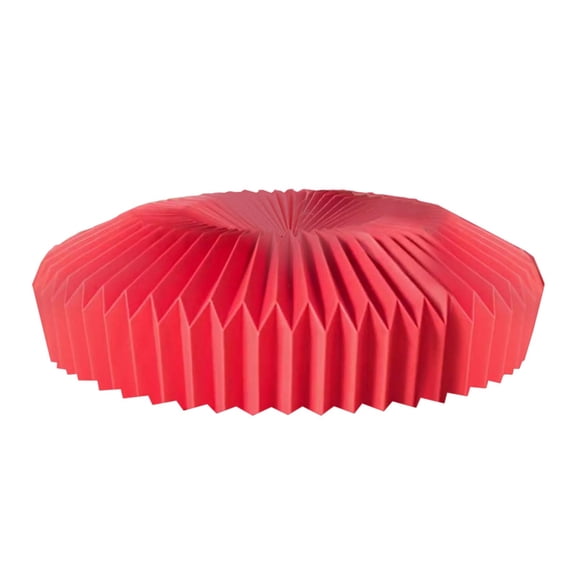 Herunwer Honeycomb Paper Christmas Tree Collar, Elegant Foldable Tree Skirt Cover for Artificial Trees Holiday Decoration