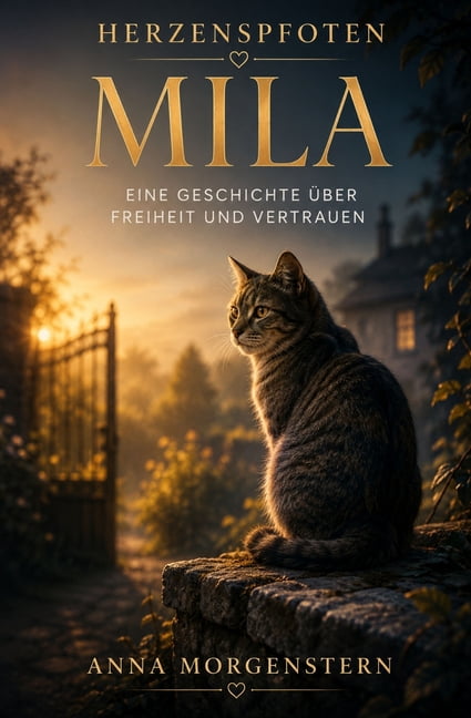 Herzenspfoten - Mila: Eine berÃ¼hrende Katzengeschichte Ã¼ber Freiheit, Vertrauen und leise NÃ¤he, (Paperback)
