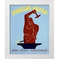 thumbnail image 1 of Herzog, Harry 12x14 White Modern Wood Framed Museum Art Print Titled - Forging ahead Works Progress Administration, 1 of 4