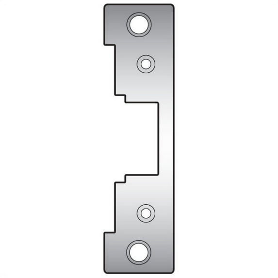Hes 791 Faceplate For Hes 7000 Series Electric Strikes For Cylindrical Locksets Up To 5/8"