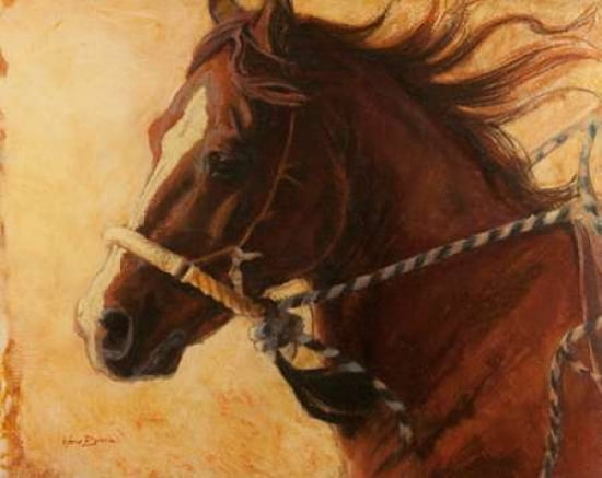 Hes a Head Turner Canvas Art - Karen Bonnie (22 x 28)