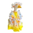 thumbnail image 1 of Hesai Porch Goose Outfit Costume for 23'' Plastic Goose, Summer Goose Clothes Yellow Skirt Set Goose Clothing for Outdoor Patio Yard Lawn Decor, 1 of 9