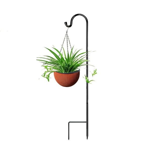 Hesai Shepherd Hook for Outdoor Decor Metal Garden Stake for Hanging Solar Lights, Bird Feeders, Lanterns, Flower Pots(40inch)
