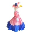 thumbnail image 1 of Hesai Spring Goose Outfit Lawn Porch Goose Clothes With Hat,Porch Goose Outfits Yard Goose Outfits,Plastic Goose Costume for 23" Cement Goose Easter Party Outdoor Patio Yard Lawn Art Decoration, 1 of 9