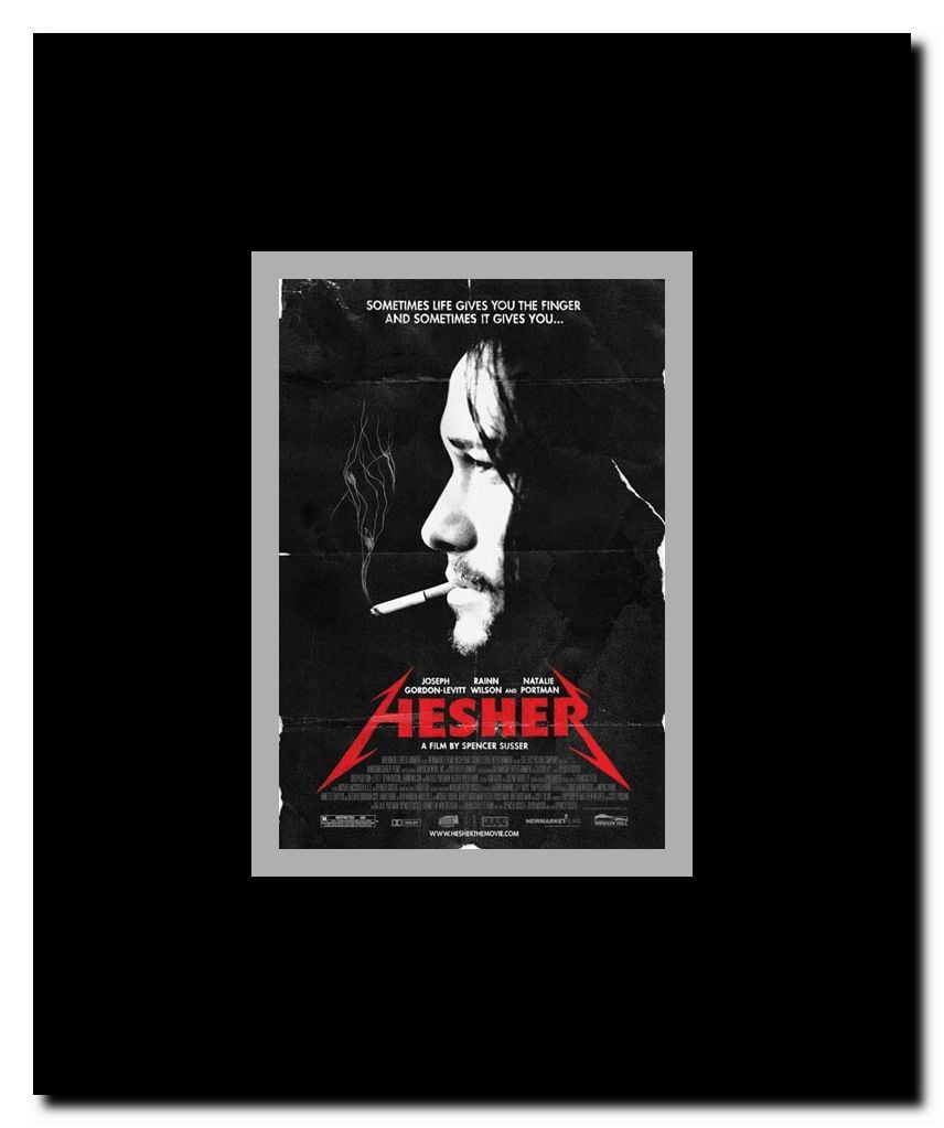 Hesher Framed Movie Poster