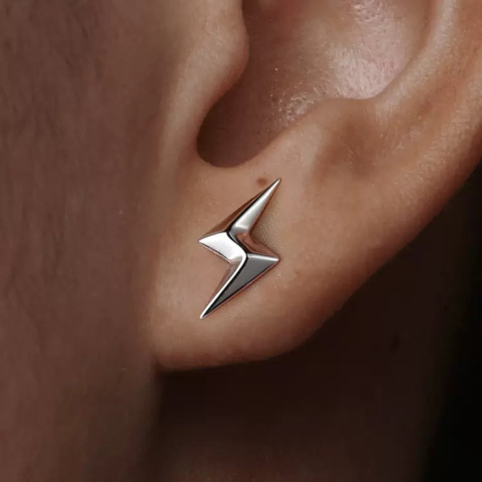Hesroicy 1Pc 1 Pair Ear Studs Personality High Grade Three dimensional Piercing Geometric Decorative Nickel Free Cool Men Earrings Jewelry Accessory a6f6a668 e6a7 48d8 90d2 05ee50c40b53.a1650f22566af28babb21ec6f061de0f