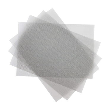 Hesroicy 4Pcs Wire Mesh Screen - Uniform Weaving - Stable Structures - Multi-purpose - Stainless Steel Square - Prevent Mice - Metal Mesh - Household Use