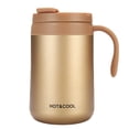 thumbnail image 1 of Hesroicy 500ML Insulated Travel Mug with Lid Handle - Portable, Reusable Thermal Mug for Hot/Cold Drinks - Stainless Steel Coffee Cup, 1 of 8