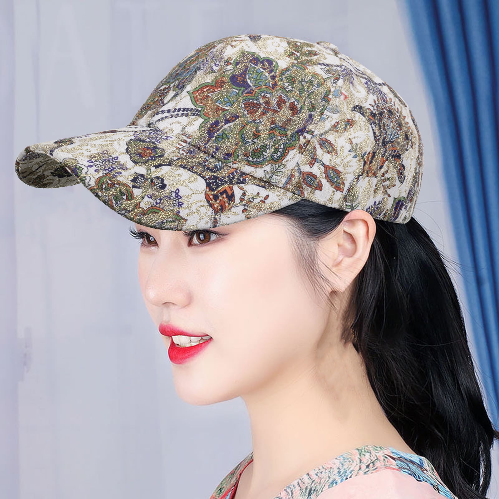 Folding brim sale baseball cap