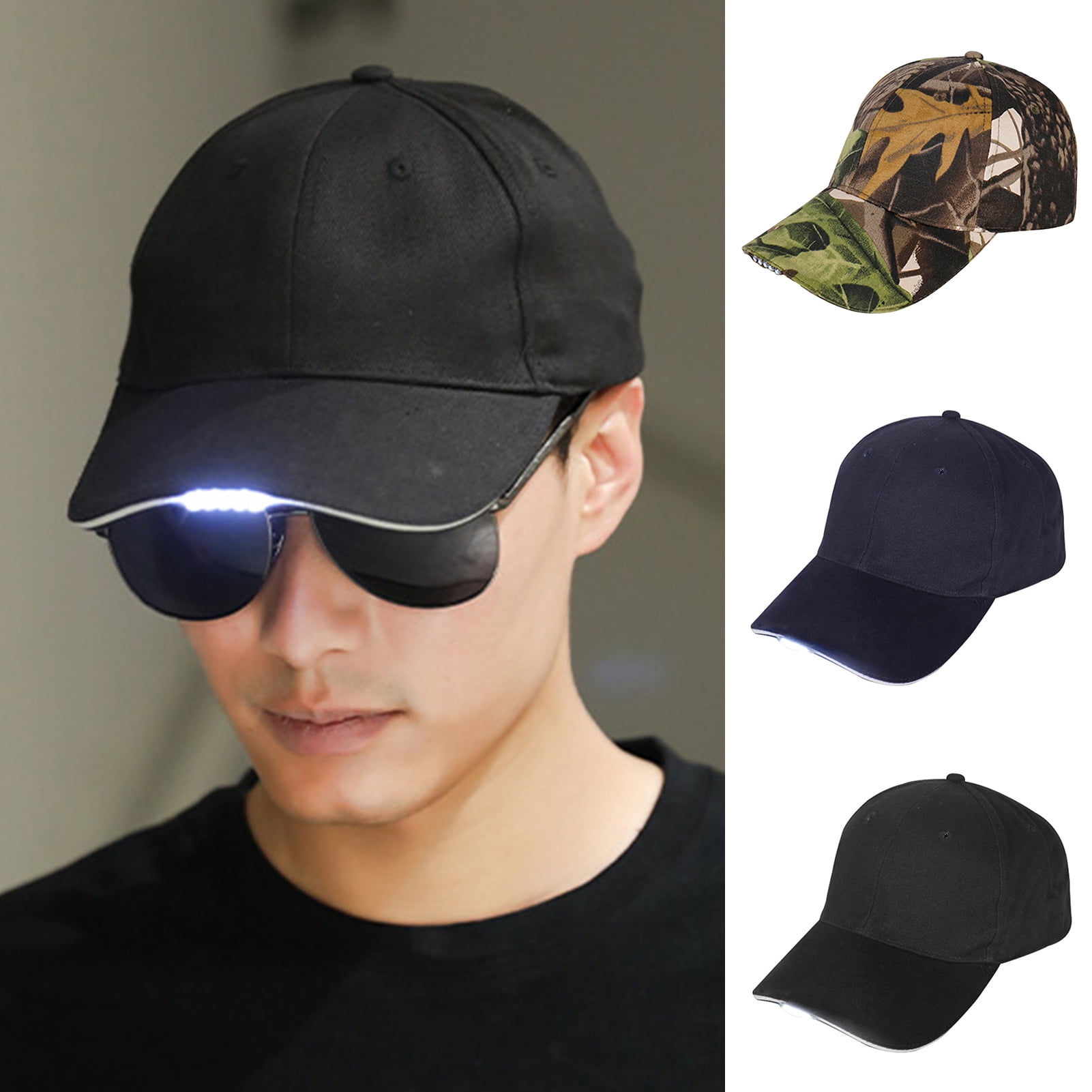 Men's Lightweight Baseball Cap With Big Brim – UV Protection & Breathable Mesh - View #6