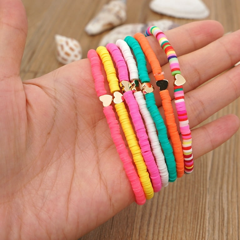 Hesroicy Female Bracelet Beaded Bohemian Style Hand Made
