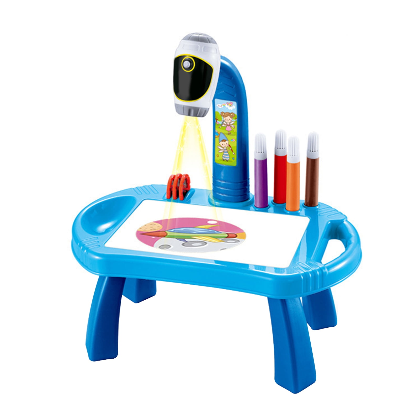 Hesroicy Painting Projector - Kids Arts Crafts Drawing Table Desk ...