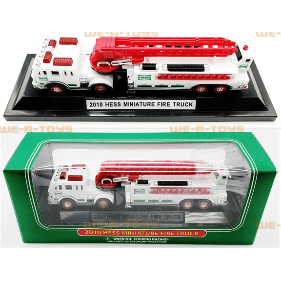 Hess 2010 Miniature Fire Truck Play Vehicle, 16.00" x 6.00" x 6.00", 0.5 lb