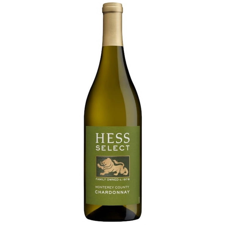 Hess Select Monterey County Chardonnay White Wine, 750 ml Glass