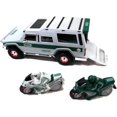hess 2018 toy truck rv with atv and motorbike