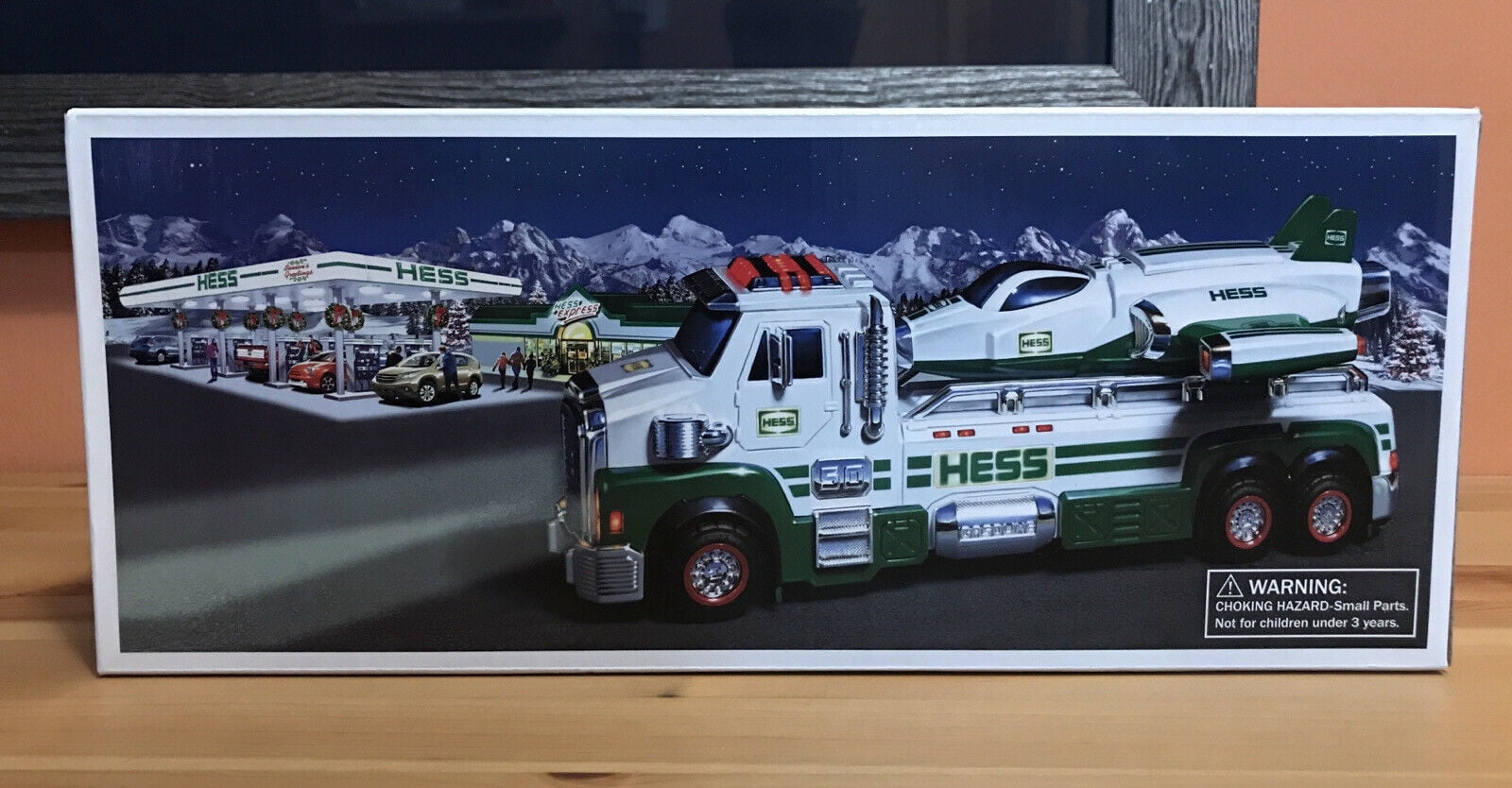 Hess Toy Truck and Space Cruiser with Scout 50 Year Anniv