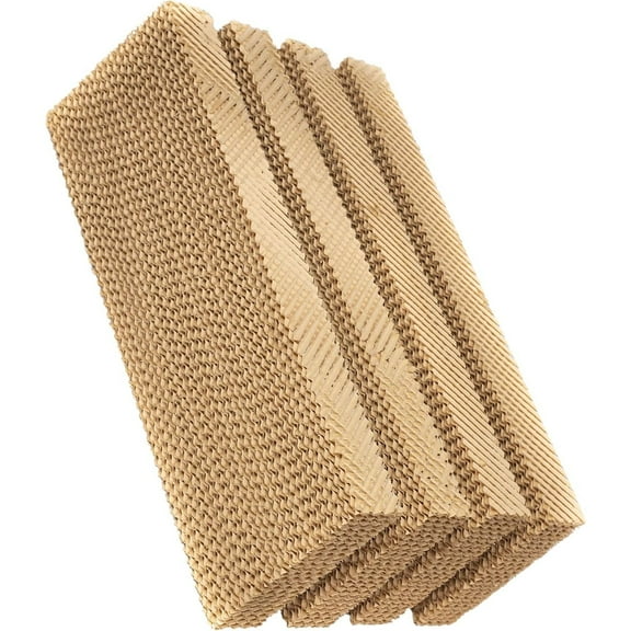 Hessaire 28.5 in. H X 10 in. W Tan Canvas Media Pad Set