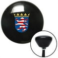 thumbnail image 1 of Hesse Coat of Arms Black Retro Shift Knob with M16 x 1.5 Insert Shifter Auto Brody, 1 of 1