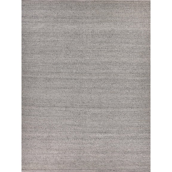 Hesse Flatweave Polyester/Cotton Silver 6'x9' Area Rug