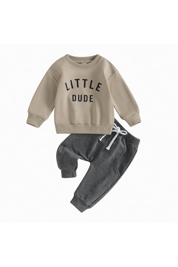 2pack Knotted Gown Baby, Soft Long Sleeve Newborn Hospital Outfit Boy Girl Coming Home, Built-In Mittens Clothes (Khaki,6-12 Months)