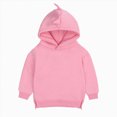 thumbnail image 1 of Hessimy 3-6 Months Toddler Boys Hoodie with 3D Dinosaur Spikes on Hood,Cool Pullover Sweatshirt with Side Slit Hem, 1 of 3
