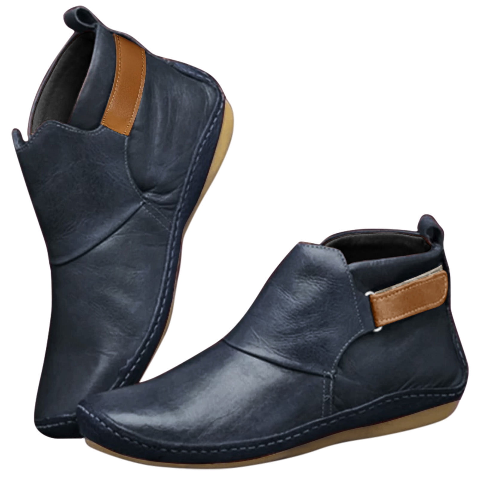 Herrnalise Women's High Heel Ankle Boots with Buckle Herrnalise Women's High Heel Ankle Boots with Buckle