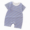 thumbnail image 1 of Hessimy Baby Bodysuits Solid Romper One-Piece Newborn Clothes Baby Shower Gifts,Comfy(Navy,0-6 Months), 1 of 4
