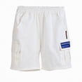 thumbnail image 1 of Hessimy Baby Boy Shorts Cotton Toddler boy Shorts Little Kids Dinosaur Summer Clothes(White,10-11 Years), 1 of 3