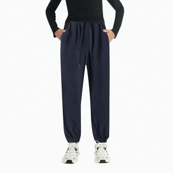 Hessimy Baby Boys' Jogger Pants Pajama Pants Men Boy Toddle Boy Baby Boy Cargo Pants For Men Stretch (BU2,6-7 Years)