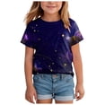 thumbnail image 1 of Hessimy Baby Boys Short Sleeve Cotton T-Shirts Toddler Boy Clothes Tee(Light Purple,10-11 Years), 1 of 4