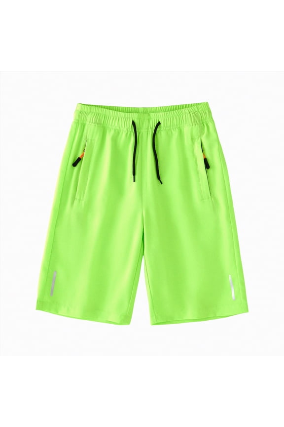 Baby Boys' and Toddler Active Knit Shorts,Infant(Green,4-5 Years)