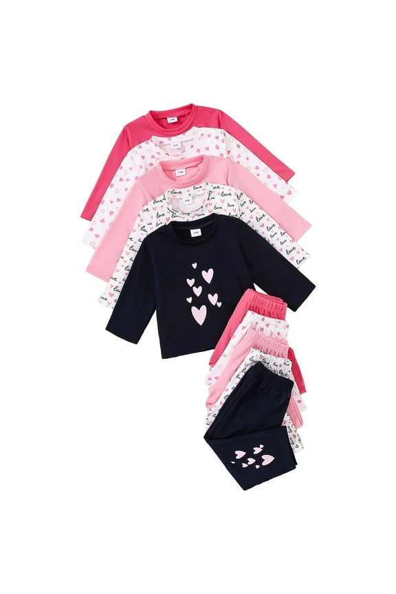 Baby Girl Clothes Set Daddys Little Girl Ruffle Romper Top Camouflage Pants Baby Girl Outfit (Pink,18-24 Months)