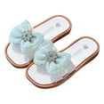 thumbnail image 1 of Hessimy Baby Girl Shoes Kids Boys Shoes Thick Shower Sole Bathroom Slippers Sandals Slipper Girls Slides Shoes for House Shoes Indoor & Outdoor toddler kids house slippers(Blue,11.5), 1 of 5
