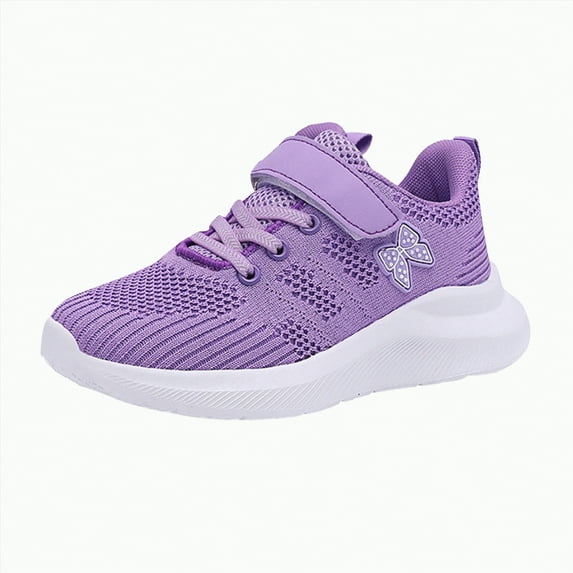 Hessimy Baby Miller Walking Sneaker Light Up Led Flashing Shoes Athletic Sneaker Running Shoes Casual Sneakers Sports Shoes (Purple,6)