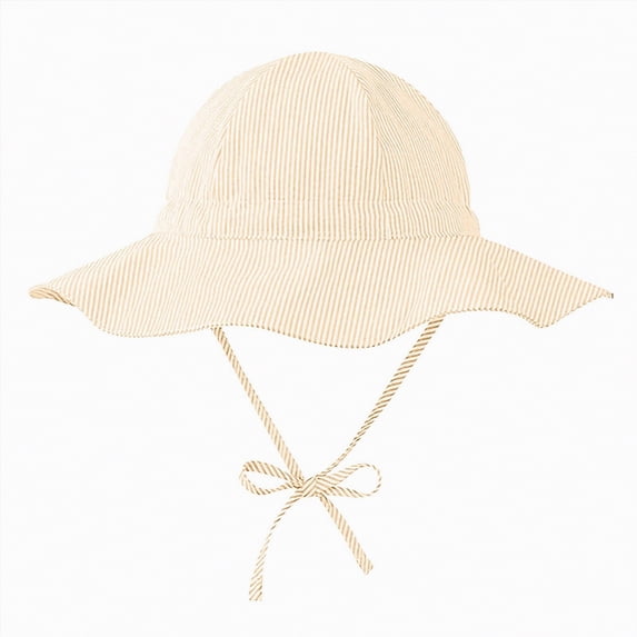 Hessimy Baby Toddler Boys Girls Bucket Hat Newborn Sun Hats Classic Infant Summer UV Protection Hats Kids Beach Cap