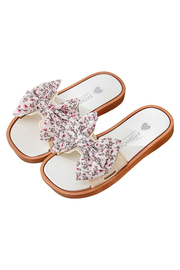 Big Kids Cloud Slippers Little Children Thick Sole Slippers Cute Cartoon Beach Slides for Toddler Non Slip Boys Girls Summer Shoes slip on slippers fortoddler kids(White,10.5)