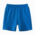 thumbnail image 1 of Hessimy Boys Athletic Shorts Kids High Waist Elastic Running Basketball Shorts with Pockets,HighWaist(Blue,1-2 Years), 1 of 4