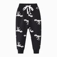 thumbnail image 1 of Hessimy Boys Cargo Sweatpants Thin Straight Leg Drawstring Elastic Waist Joggers Athletic Pants with 4 Pockets 6-12 Months 12-24 Months 2T 3T 4T 5T 6T 7T 8T 9T Children(Black,7 Years), 1 of 9