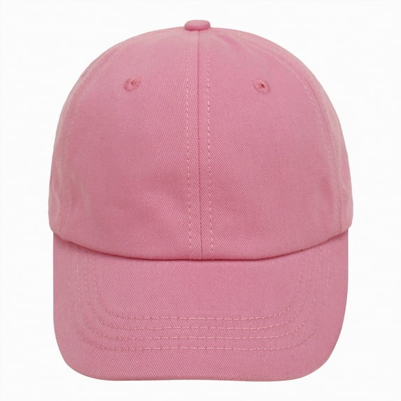 Hessimy Boys Girls Baseball Cap Adjustable Size for Running Workouts and Outdoor Activities All Seasons(Red2 Years)