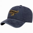 thumbnail image 1 of Hessimy Boys Girls Caps Embroidery Baby Baseball Caps Cotton Infant Toddler Kids Hat Spring Summer Autumn(NavyOne Size), 1 of 5