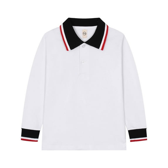 Hessimy Boys Long Sleeve Dress Shirts Casual Button Down Shirts Striped Tops for 6-14 Years(Purple,6-7 Years)