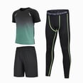 thumbnail image 1 of Hessimy Boys Loose Active Short-Sleeve Shirts Sports Jerseys and Athletic Mesh Shorts Set,Jogging Football Tracksuit 12-13 Years, 1 of 3