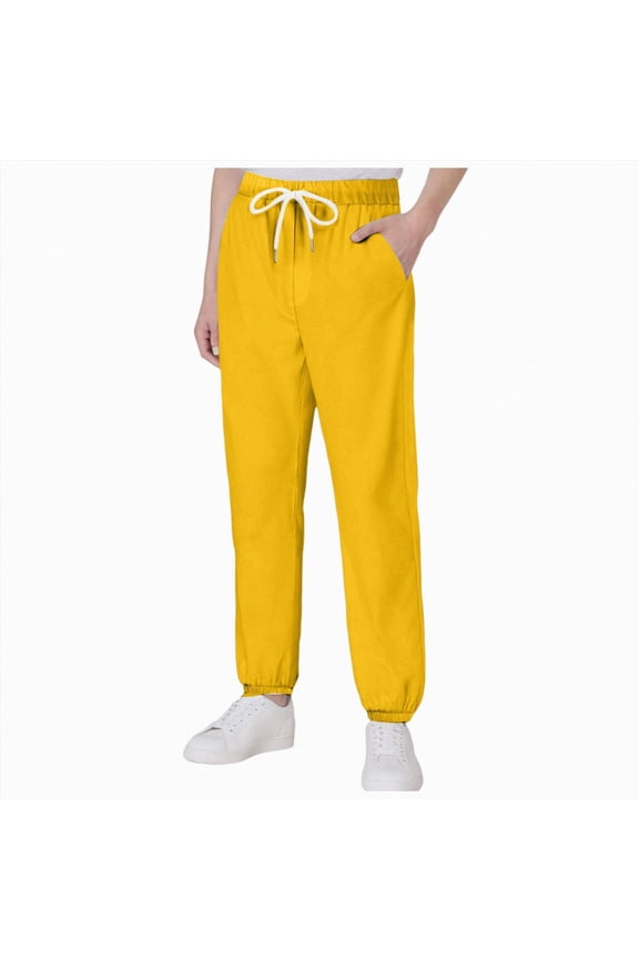 Boys' Pants Skinny Fit Ripped Distressed Fashion Kids Denim Jeans Trousers Pajama Pants (Yellow,9-10 Years)