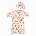 thumbnail image 1 of Hessimy Boys Rash Guard Swimsuit Kids Bathing Suit Swim Trunk with Shirt Set,Beach(Light Pink,3-4 Years), 1 of 6