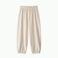 thumbnail image 1 of Hessimy Boys Ring Pop Collab Cargo Straight Leg Pant Cargo Pants Autumn Winter Spring Summer (Beige,7-8 Years), 1 of 6