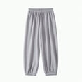 thumbnail image 1 of Hessimy Boys Ring Pop Collab Cargo Straight Leg Pant Cargo Pants Autumn Winter Spring Summer (Light Gray,5-6 Years), 1 of 6