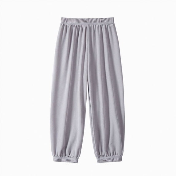 Hessimy Boys Running Joggers Pants Outdoor Quick Dry Lightweight Athletic Sweatpants(Light Gray,11-12 Years)